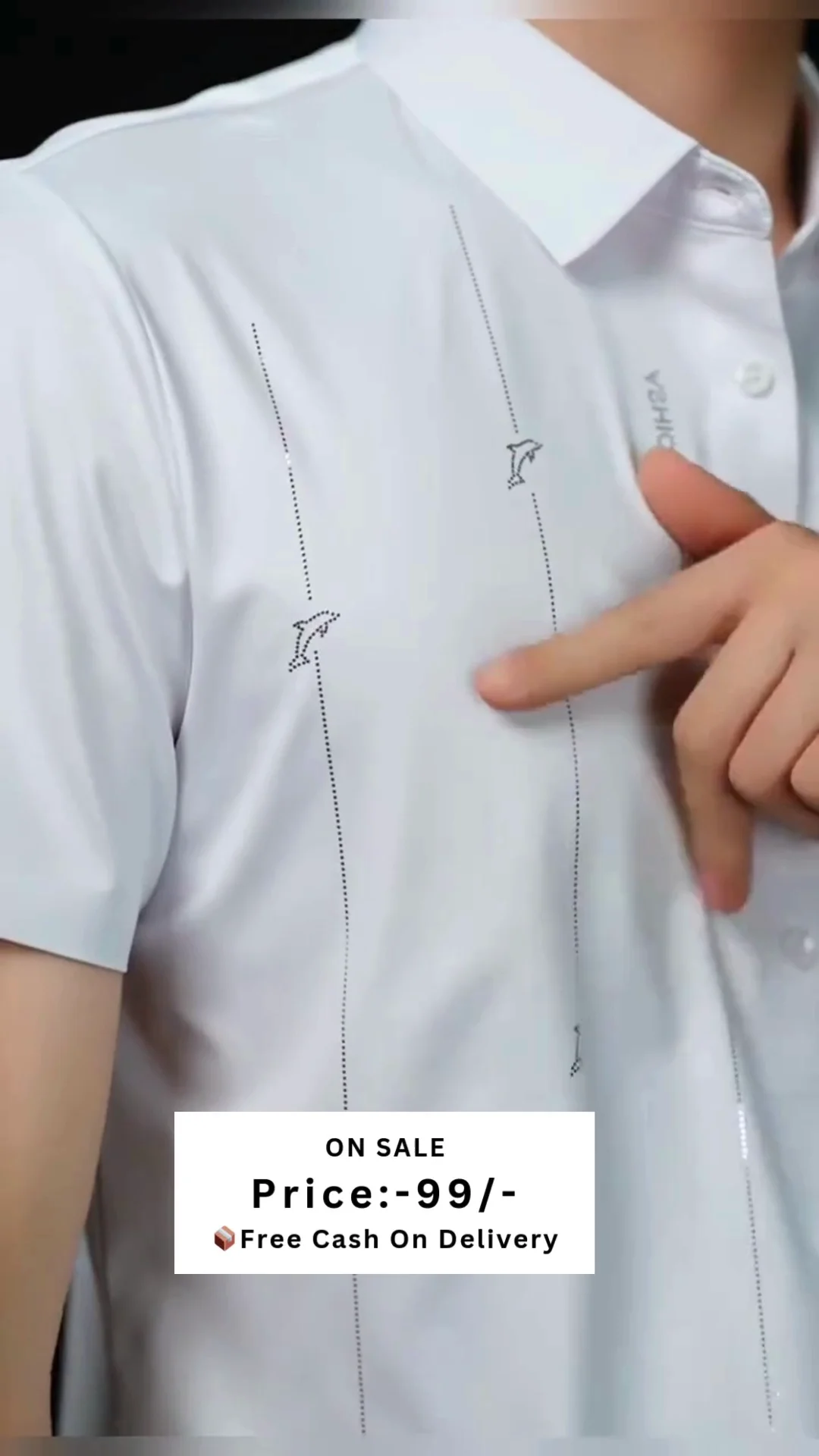 π Menβs White Self Design Sweatshirt β Regular Fit High Neck Zip Casual Wear β¨ - Image 2