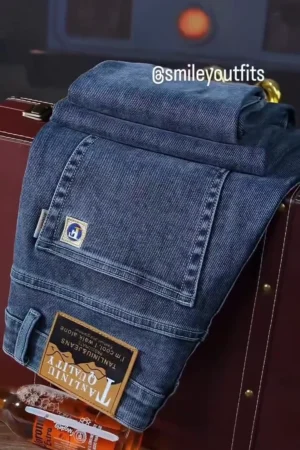👖 Men’s Blue Slim Fit Denim Jeans – Stylish Comfortable Casual Wear Everyday Jeans ✨
