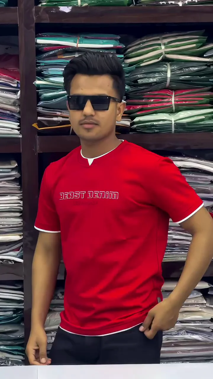 π Menβs Maroon Cotton Polo T-Shirt β Slim Fit Half Sleeve Casual Wear with Logo β¨ - Image 5