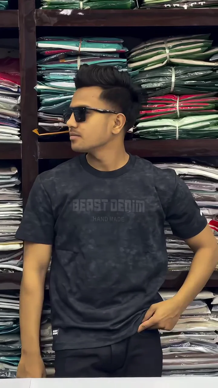Menβs Grey Printed Athleisure T-Shirt β Regular Fit Polyester Sports & Casual Wear β¨ - Image 4