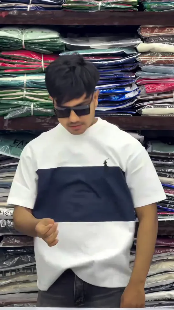 Men’s Colorblock Tee T-Shirt - Image 4