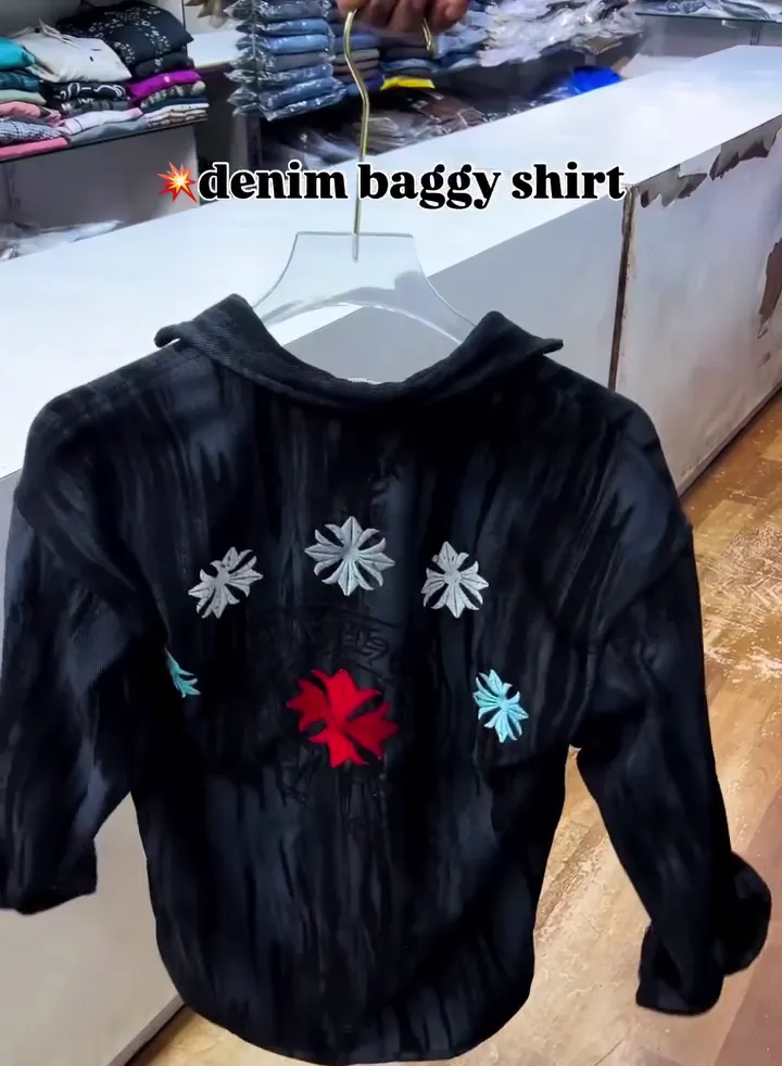 Men’s Premium Multicolour Artistic Textured Shirt - Image 4