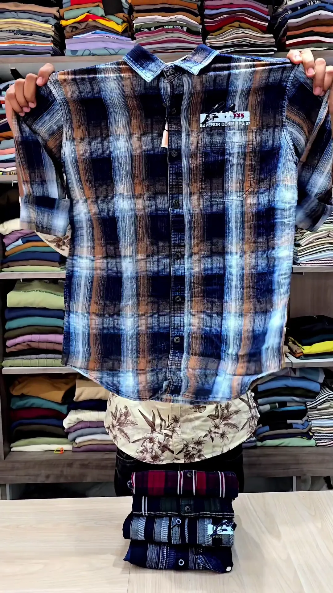 Boys Comfort Checked Casual Shirt - Image 3
