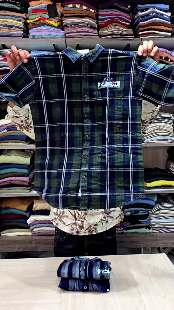 Boys Comfort Checked Casual Shirt - Image 6