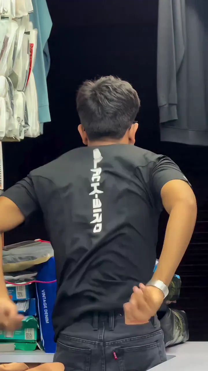 Men’s Short-Sleeved Crew Neck T-Shirt Plus Size - Image 6